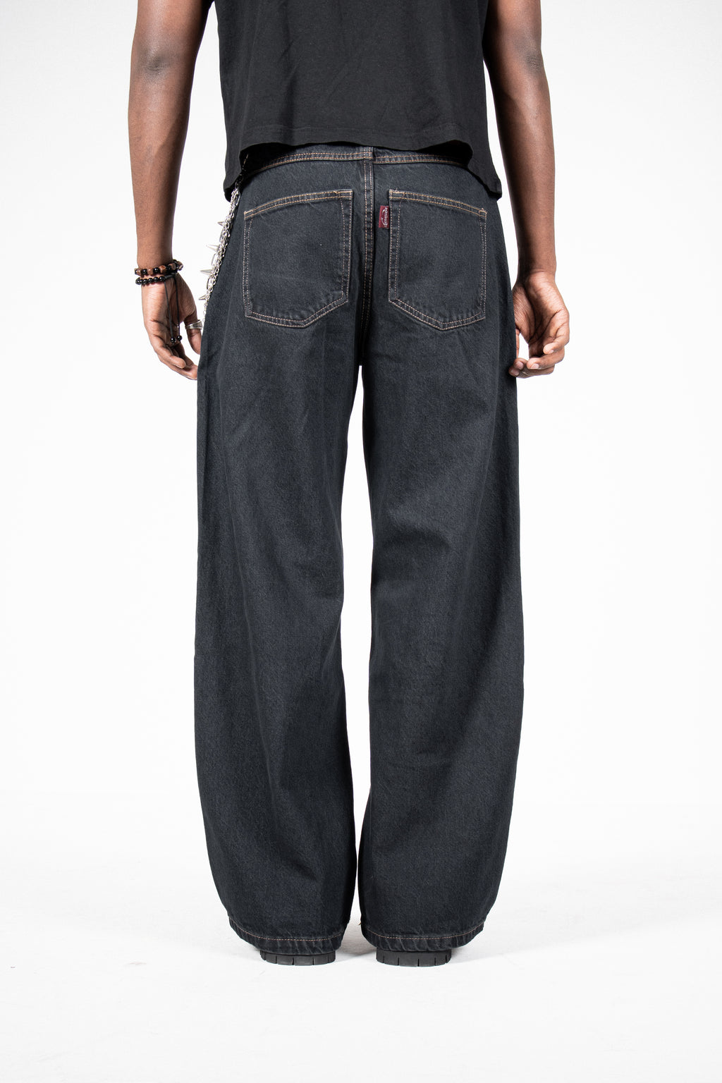Carpenter black baggy jeans