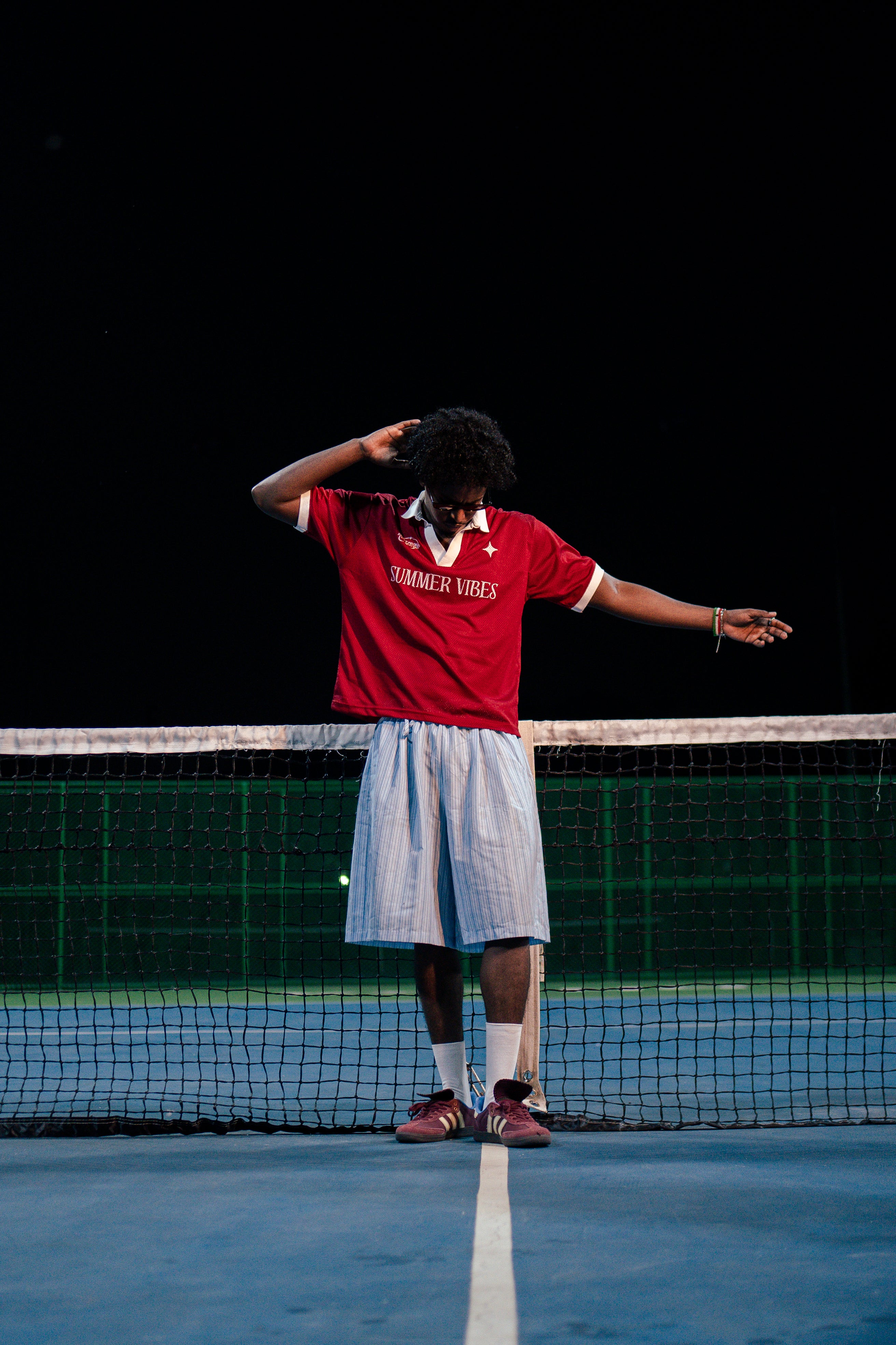 Empty Pocket Summer Vibes Polo (Red)