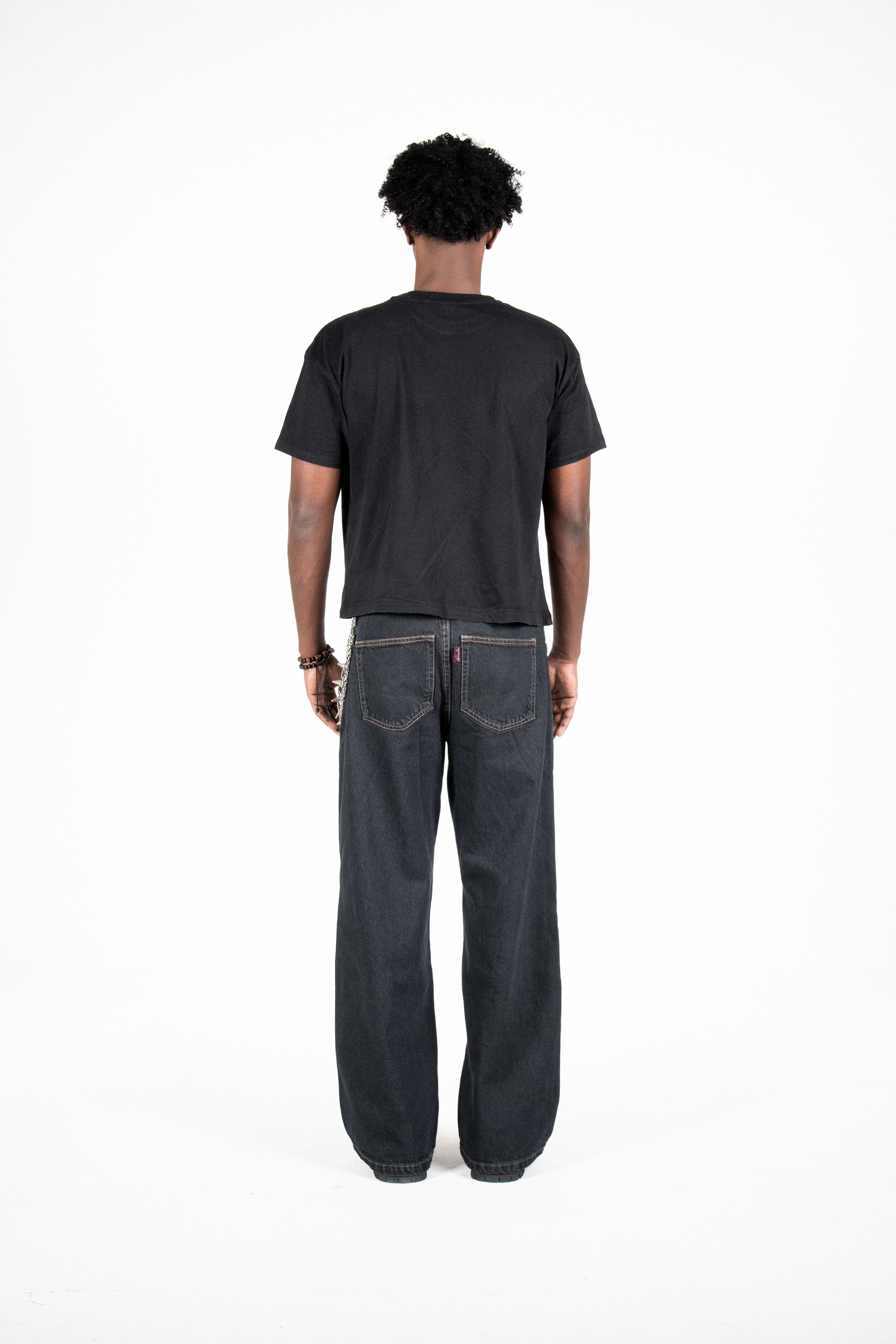 Carpenter black baggy jeans