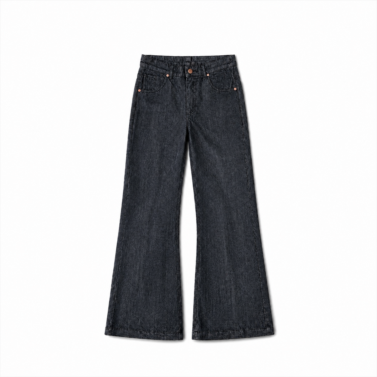 Selvedge denim bootcut jeans