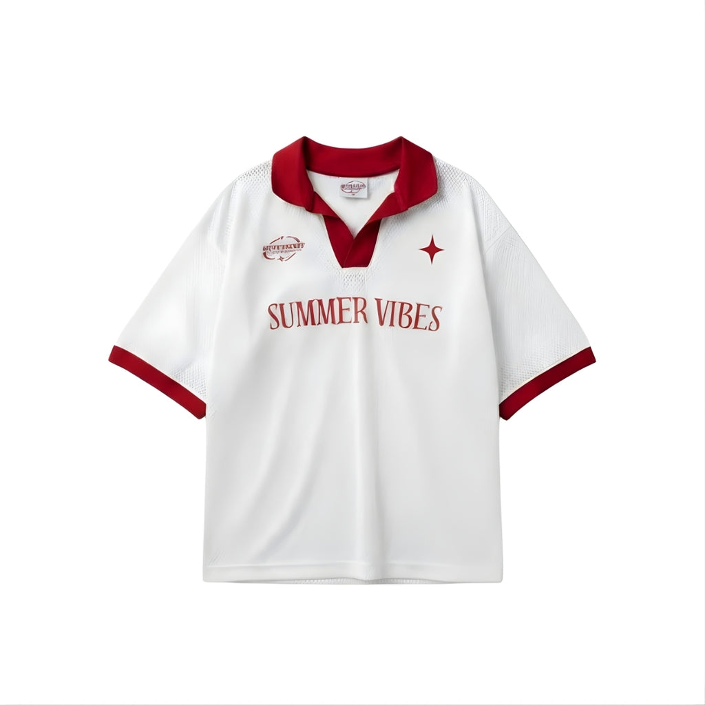 Empty Pocket Summer Vibes Polo (White)